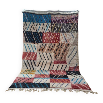 Tapis berbère laine fait main Boujaad 250x150 CM