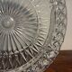 Plafonnier suspension XL verre ciselé esprit diamant