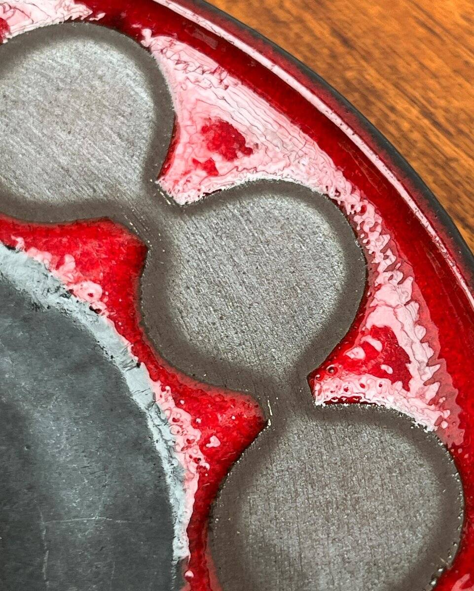 Wall plate in ceramic from West Germany from the 1960s by Dümler & Breiden - Mid-Century Style