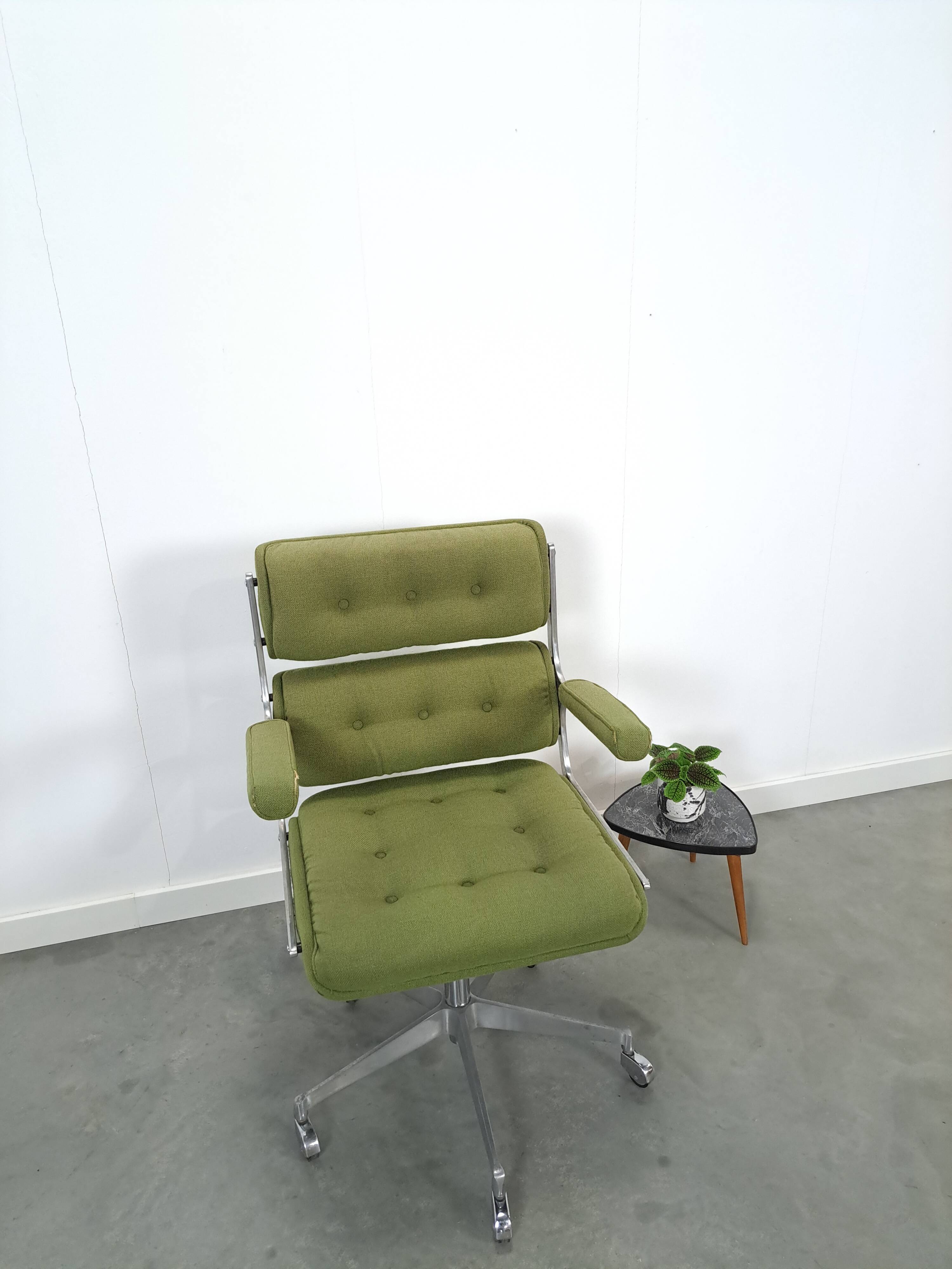 Groene draaibare bureaustoel Ring Mekanikk Norway