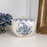 Tea service Louis XV in Earth of Gien Iron Earth