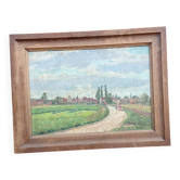 Post-Impressionist paintings from the late 19th century to the very early 20th century.