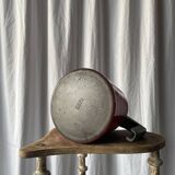 Enamelled Cast Iron Coffee Pot by Antti Nurmesniemi for Finel, 1950