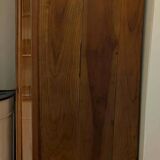 Armoire début XXe en merisier verni