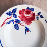 Set of 6 flower plates