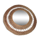 Rattan mirror