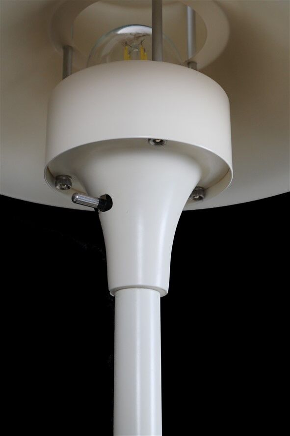 Lyfa floor lamp / cream-white / mid-century / Danish modern design / multilayer / 1970s