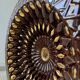 Large decorative openwork ceramic dish Vallauris 60s