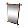 Vintage bamboo mirror