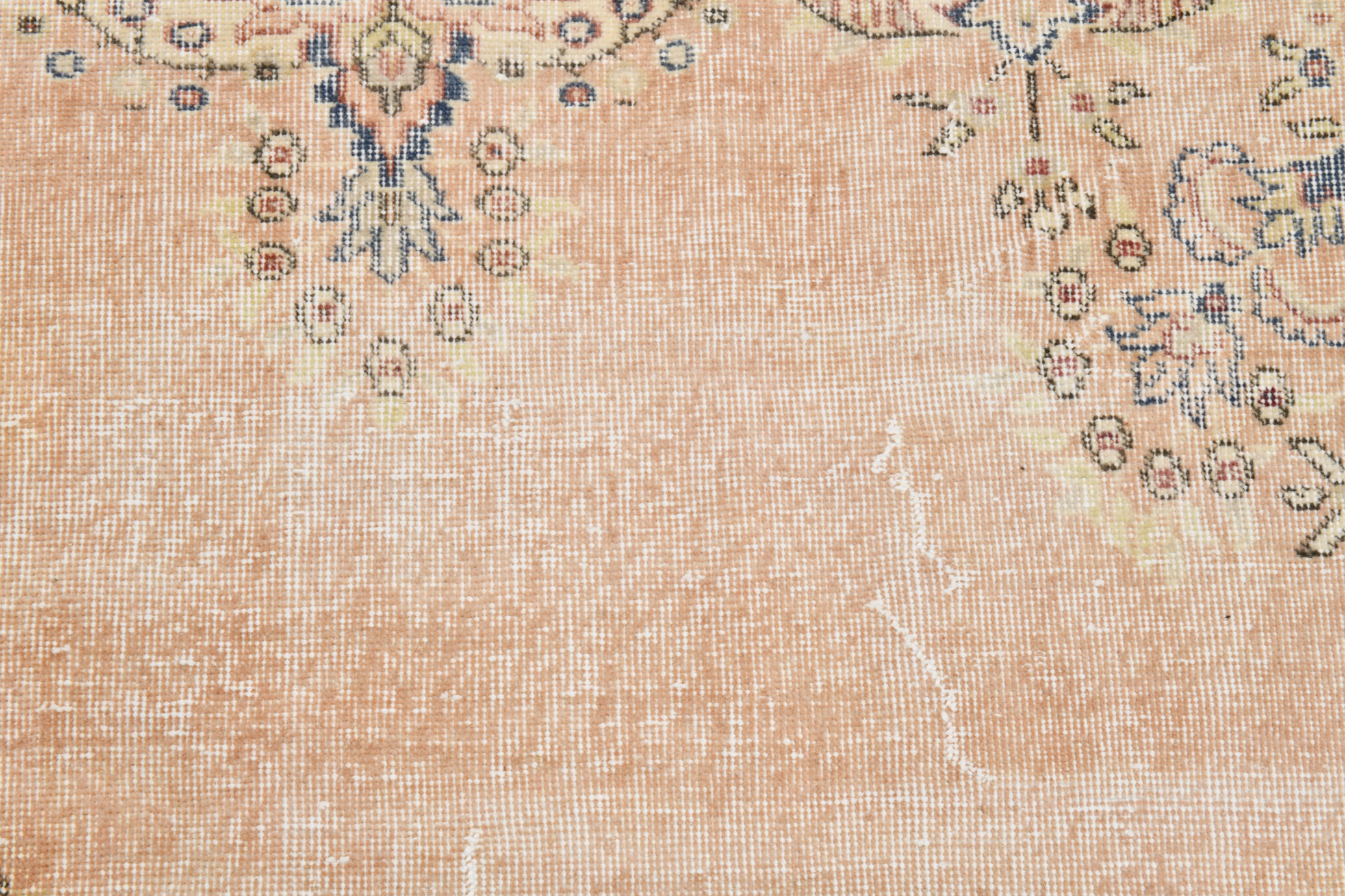 Handmade antique classic rug 361x260cm