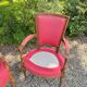 Pair of walnut armchairs from the Directoire period, 18th century