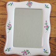 Miroir Lunéville Kg décor réverbère 25X32 cm