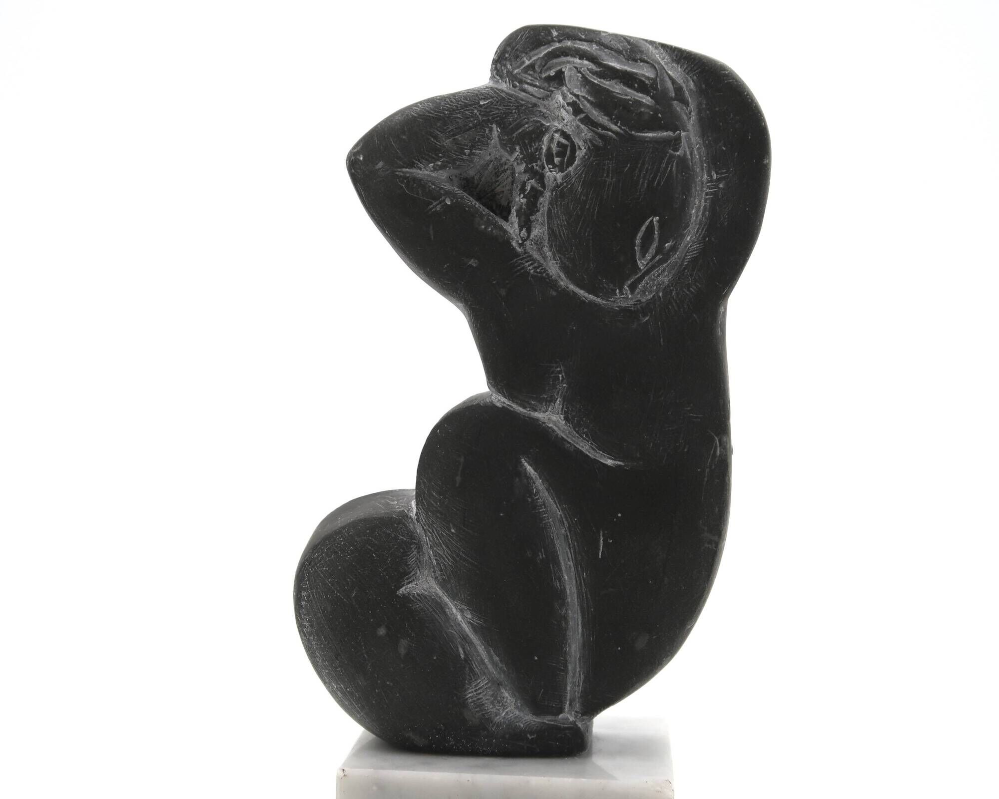 Sculpture of a woman after Amedeo Modigliani signed A Crespelle ed 98