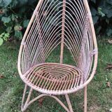 Rattan armchair