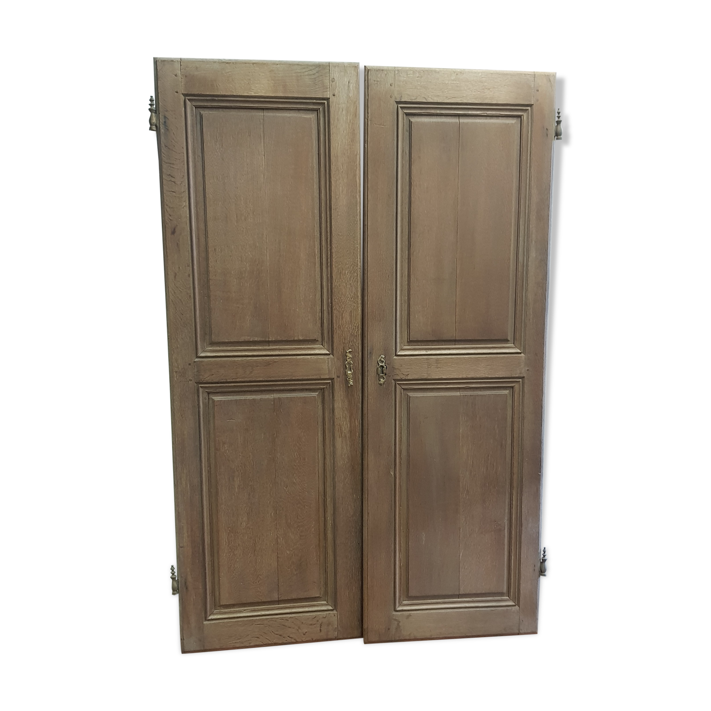 Oak closet doors