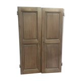 Oak closet doors