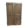 Oak closet doors