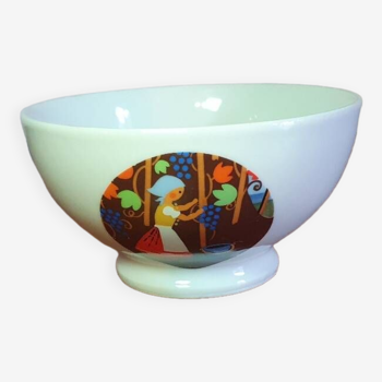 Small bowl cup Chauvigny fd porcelain France vintage