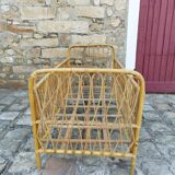 Rattan children's bed