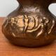 Brutalist Vintage German Bronze Decorative Carafe by Gilde