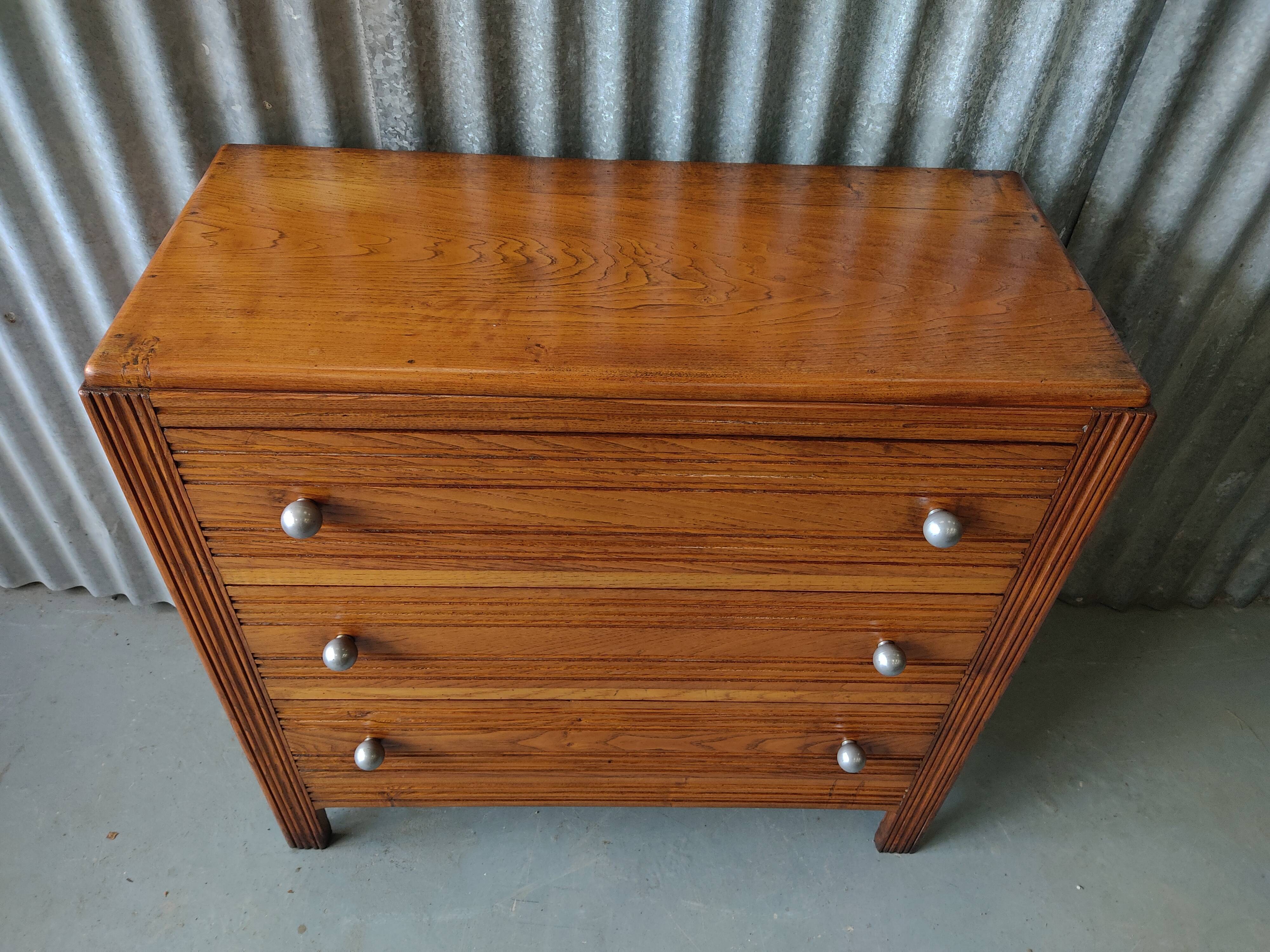 Vintage oak dresser 1950