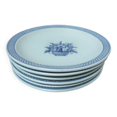 Deep plates Sarreguemines Vieux-Delft
