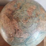 J.Forest illuminated terrestrial globe mid 20th century