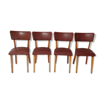 Set of 4 vintage chairs