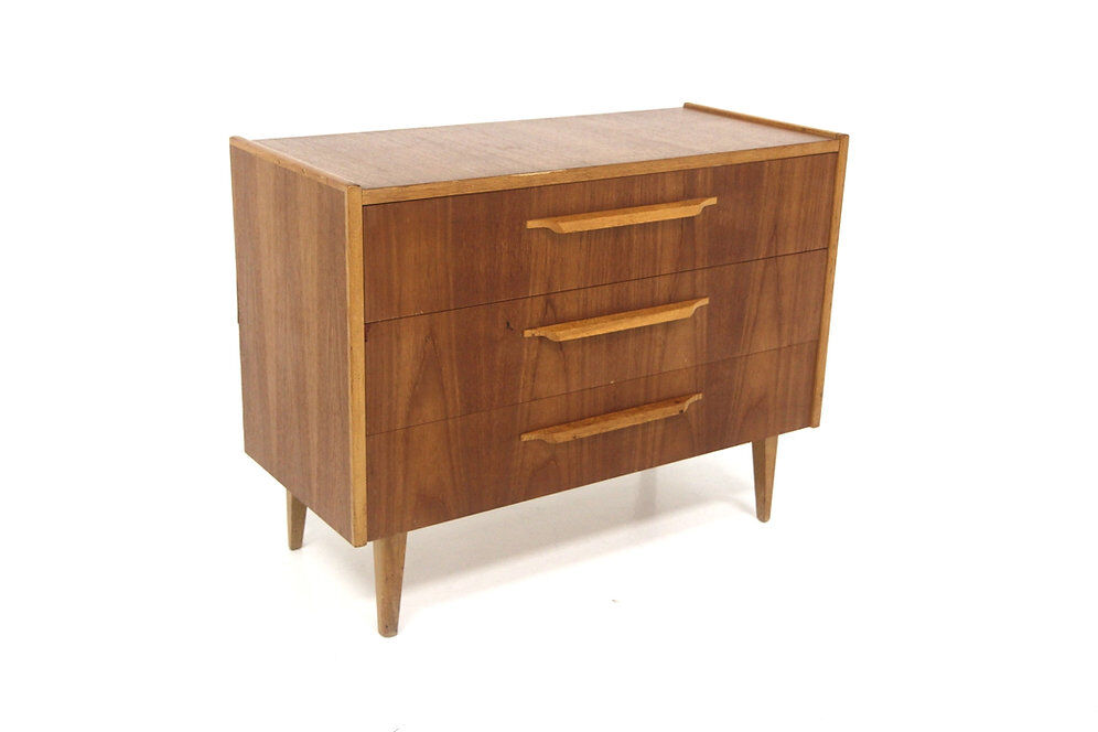 Scandinavian chest of drawers in teak and oak, Sweden, 1960.