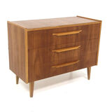 Scandinavian chest of drawers in teak and oak, Sweden, 1960.
