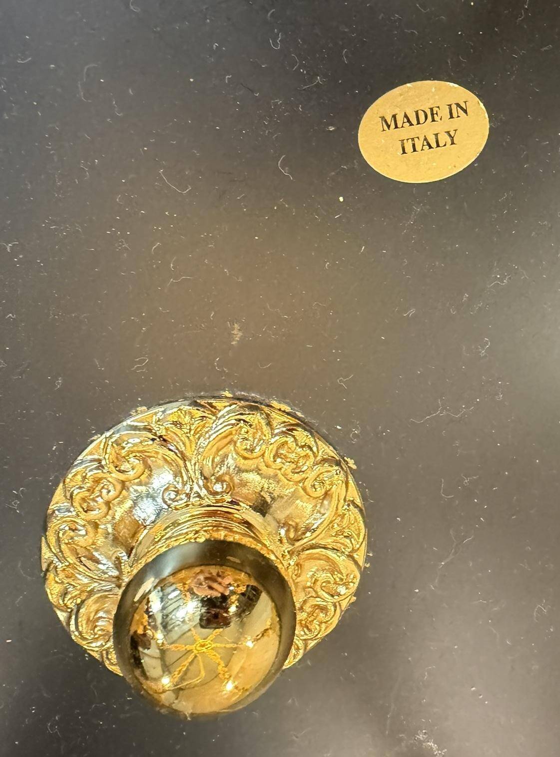 24-carat gold-plated bronze chandeliers L'Originale Italy