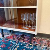 SAM vintage bookcase renovated sesame