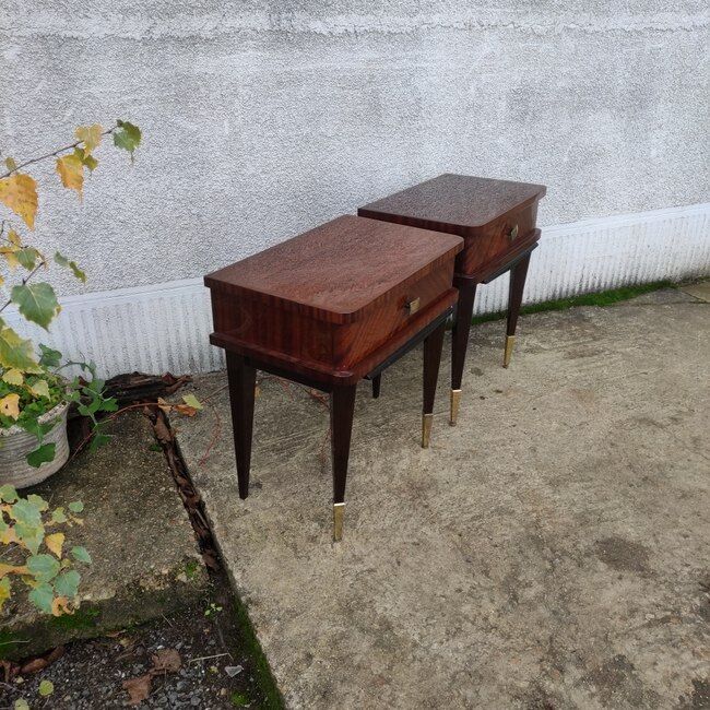 Pair of bedside tables, bedside tables