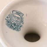 Antique ceramic compotier, Prima model of Saint Amand, French manufacture, late nineteenth