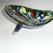 Former cup tripod signed A.Dressinval bright colors France