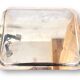 Large silver metal top