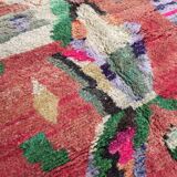 Moroccan Berber carpet Boujaad with colorful patterns 243x163cm