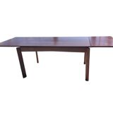 Scandinavian extendable teak table from the 60s