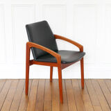 Fauteuil par Henning Kjærnulf pour Korup Stolefabrik
