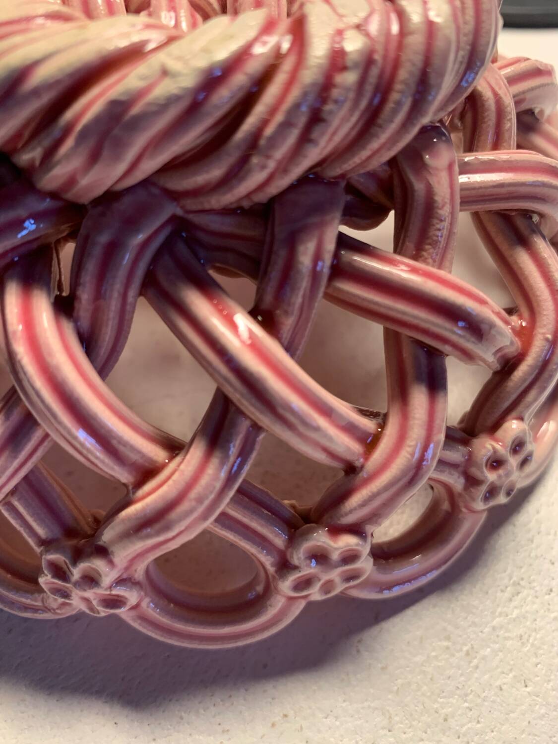 Porcelain pocket tray Pichon Uzes, Provence