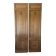 Double doors in solid oak