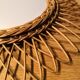 Rattan mirror 60/70 - 46x46cm