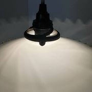 Antique uraline opaline pancake chandelier