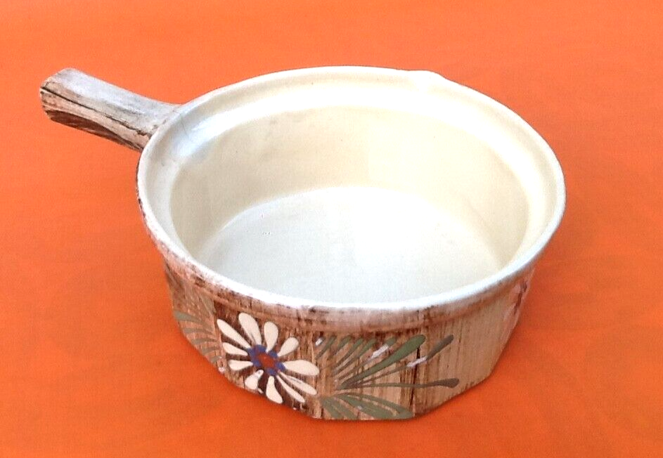 1950s caquelon traditional alsatian ceramics terracotta