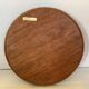 Scandinavian-style teak tray with compartments