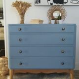 Vintage dresser with folding mirror 1950