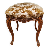 Louis XV style upholstered stool
