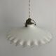 Opaline pendant light, vintage lighting