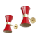 Pair of appliques in the style of Italian creations of the 50s