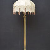 Victorian brass floor lamp